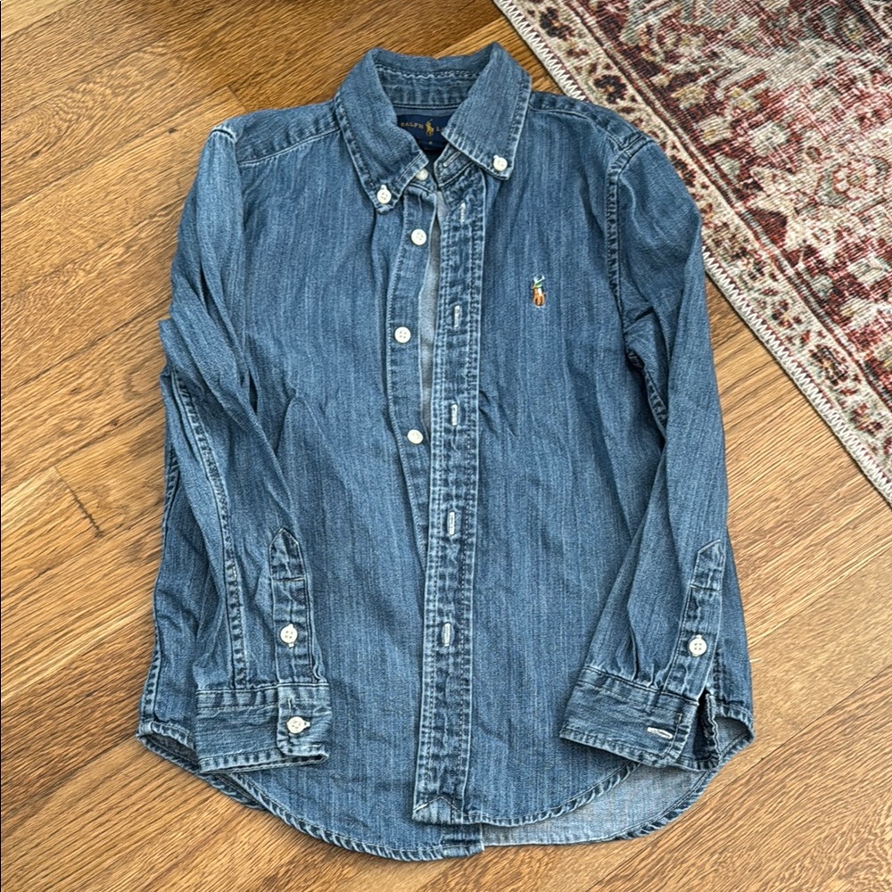 Ralph Lauren Blue Denim Shirt